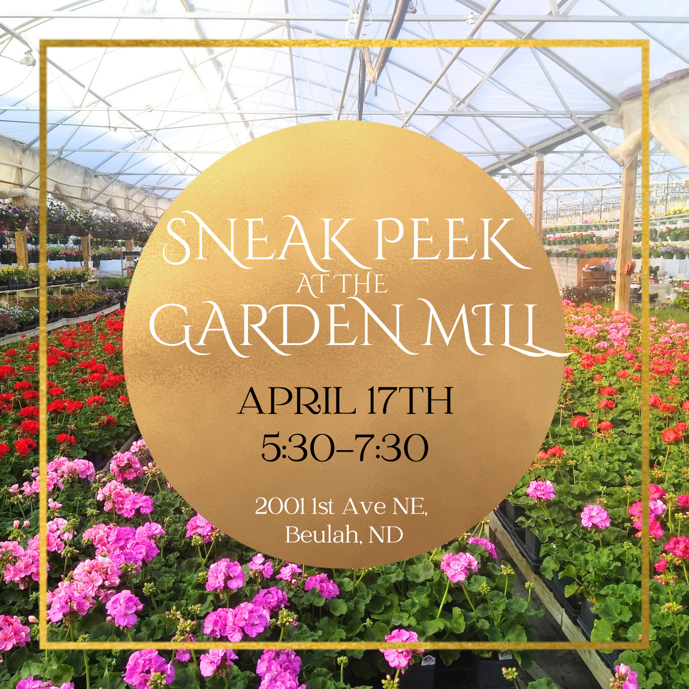 Sneak Peek at the Garden Mill with wine and music Photo - Click Here to See